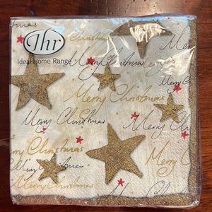 Cocktail Christmas napkins